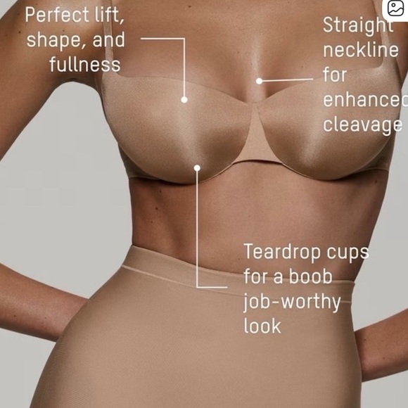 NEW Skims Ultimate Push-Up Underwire Balconette Bra NEW
38B - Picture 3 of 6